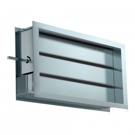Клапан воздушный с подставкой под электропривод SHUFT DRr 1200х1200 Клапан воздушный с подставкой под электропривод SHUFT DRr 1200х1200